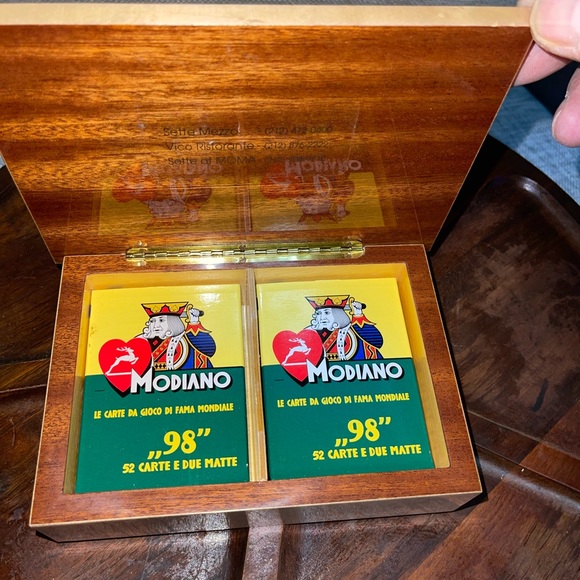 Modiano Briscola Kartenspiel - 40 Neapolitanische Karten Im Federmäppchen